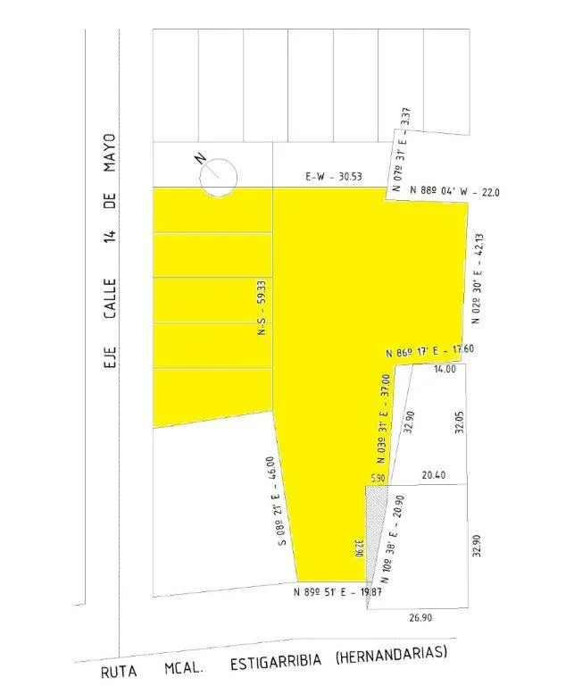 SAN LORENZO (S RUTA) SECTOR UNIVERSITARIO: 12.750 M2 IDEALES P EDIFICIOS EN MÁXIMA ALTUR — foto 2