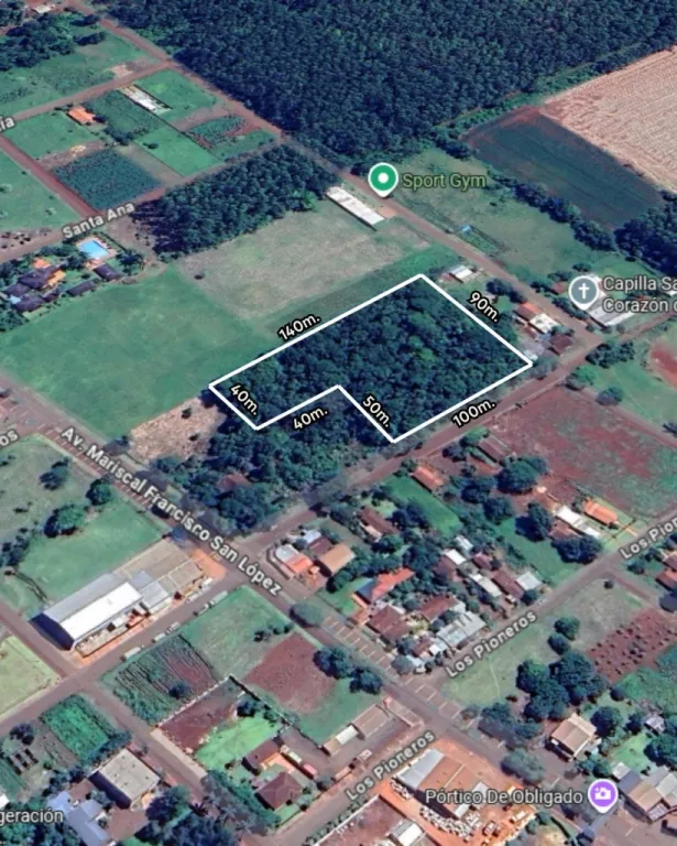 AMPLIO TERRENO EN VENTA EN EL CENTRO URBANO DE OBLIGADO, ITAPÚA — foto 2