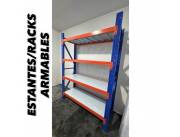 Vendo Racks/Estantes armables resistentes