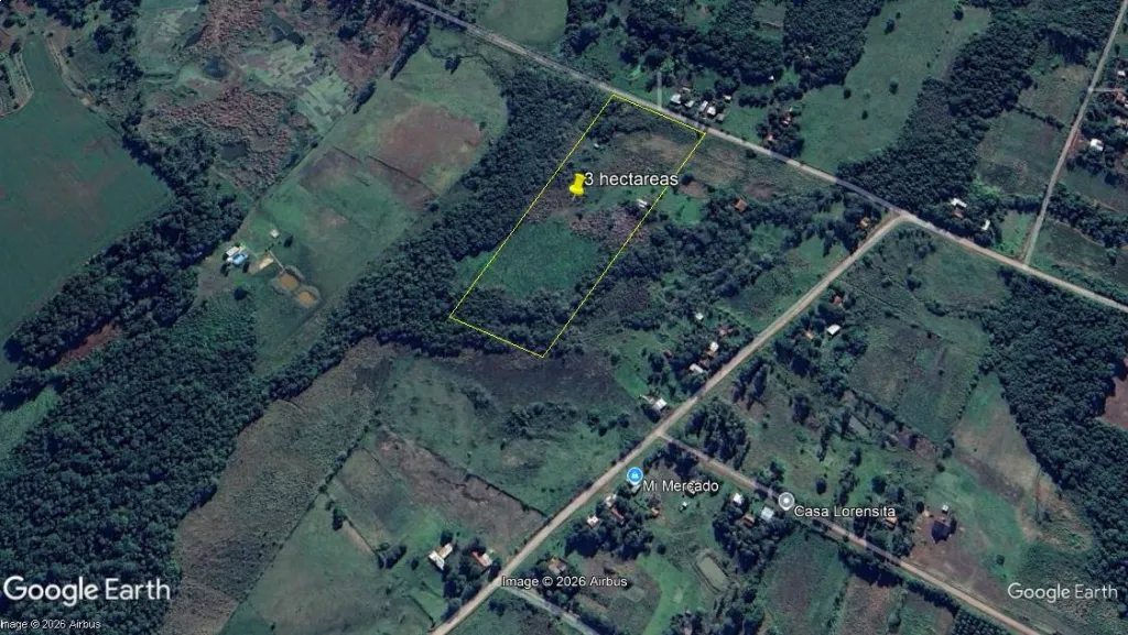 Campo en venta en Cambyreta Barrero Guasu, Encarnación — foto 2
