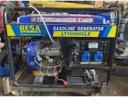 Generador 7,5 kVa. Arranque electrico y manual.
