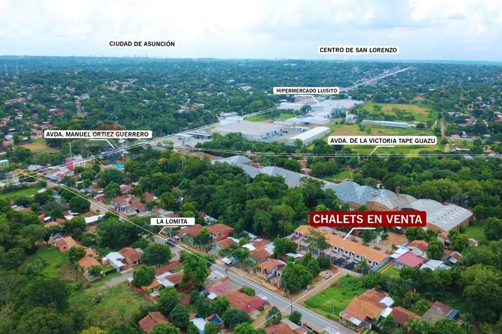 ‼Vendo Chalet a estrenar en excelente ubicación en Ñemby — foto 3