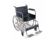 SILLA DE RUEDAS ESTANDAR CROMADA