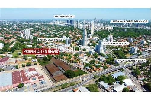 Terreno de 16.540 m2 sobre Av. MADAME LYNCH, Herrera, Asunción — foto 3