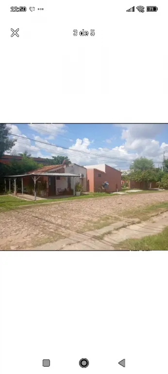 Vendo terreno con casa en mariano Roque Alonso, zona comercial — foto 2