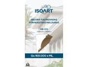 MOLDURA DECORATIVA PARA USO EXTERNO | ALERO MB-109