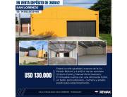VENDO AMPLIO DEPOSITO EN SAN LORENZO 360m2