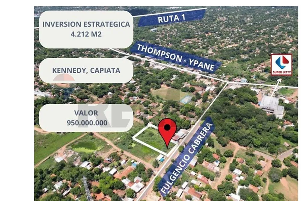 VENDO TERRENO 4.212 M2 EN CAPIATA- KENNEDY — foto 2