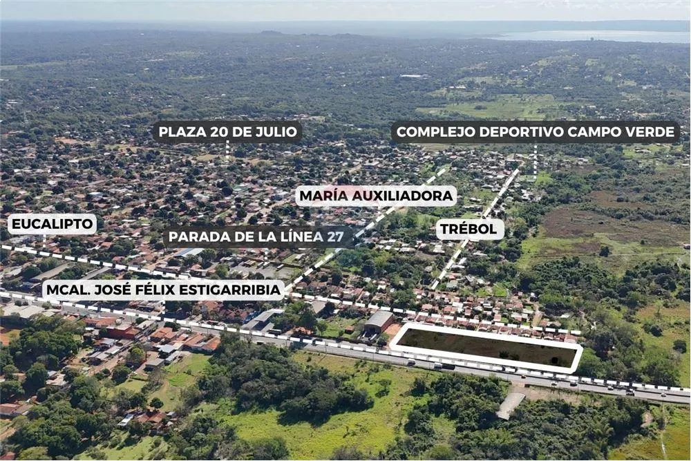 VENDO TERRENO 9.316 M2 SRUTA PY 02- CFRENTE SRUTA 205 MTRS- CAPIATA — foto 3
