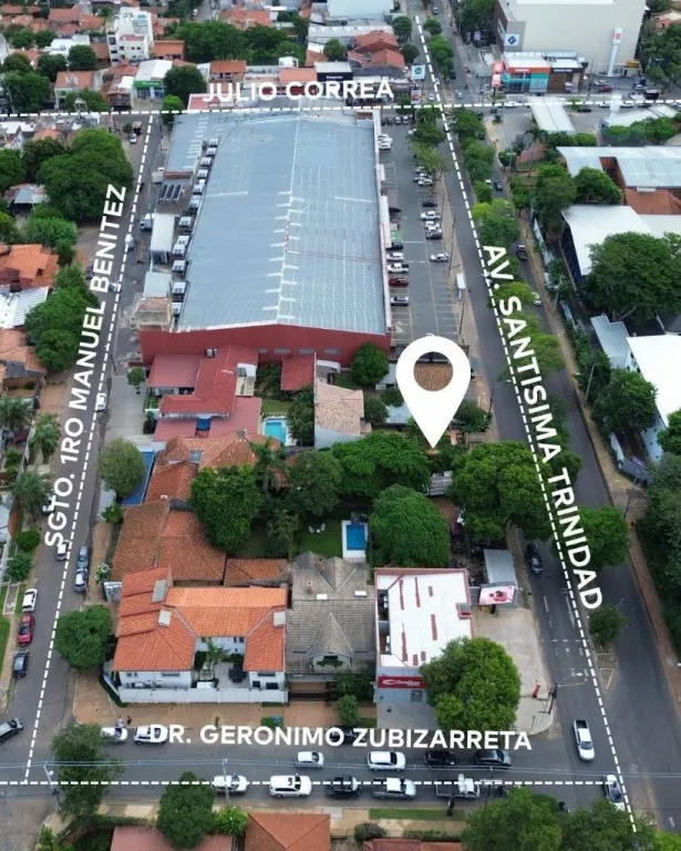 VENDO TERRENO SOBRE AVDA SANTISIMA TRINIDAD – ASUNCION IDEAL DESARROLLO O INVERSION — foto 2