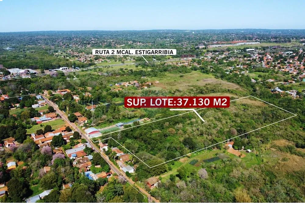 VENDO 3,7 HECTAREAS CACCESO DE 20 MTRSSASFALTADA STA.ROSA-ITAUGUA-MBOI A 500 MTRS RUTA — foto 2
