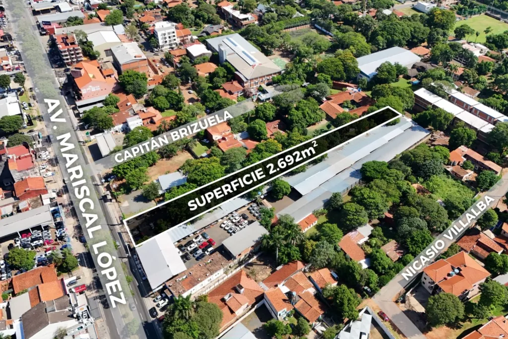 VENDO TERRENO DE 2.692 M² SOBRE MCAL. LÓPEZ — foto 2