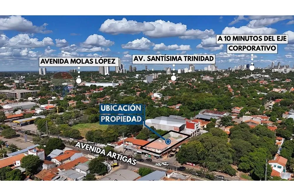 TERRENO EN ESQUINA SOBRE AVENIDA ARTIGAS BARRIO VIRGEN DE LA ASUNCION — foto 2