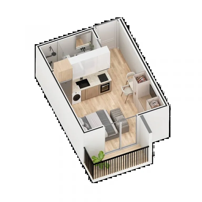 VENDO DEPARTAMENTO MONOAMBIENTE PLUS — foto 2