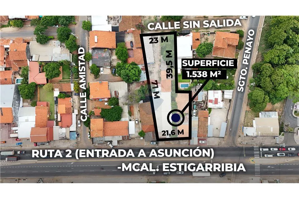 TERRENO SOBRE RUTA 2 SAN LORENZO — foto 2