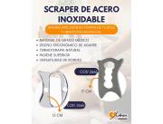 Scraper de acero inoxidable