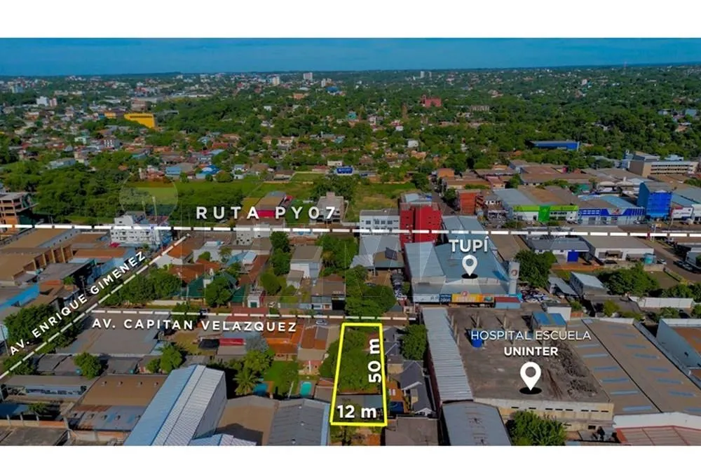 VENDO TERRENO EN CIUDAD DEL ESTE PABLO ROJAS — foto 2