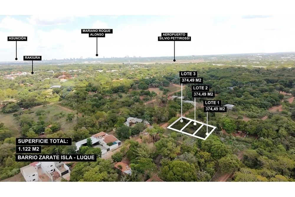 VENDO TERRENO EN LUQUE ISLA ZARATE — foto 3