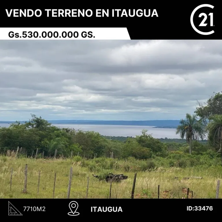 VENDO TERRENO DE 11.760M2 CON HERMOSA VISTA AL LAGO YPACARAI — foto 2