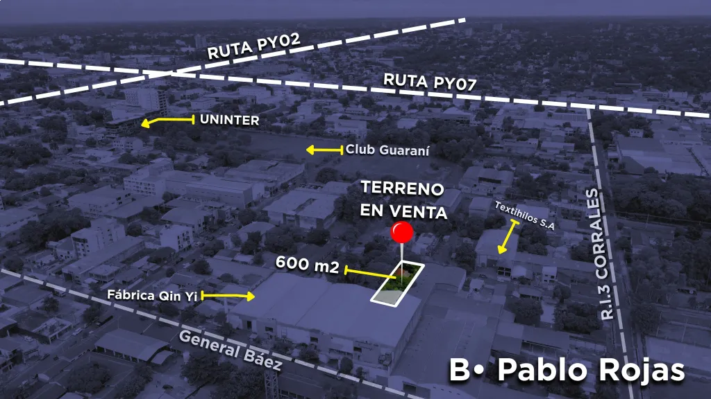 Terreno 600 m2 en km 3.5. Ciudad del Este — foto 2