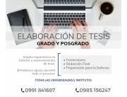 TESIS GRADO Y POSGRADO