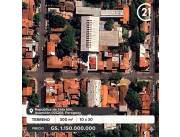 En venta terreno con construcción a demoler - Mcal. López, Asunción