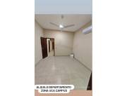 ALQUILO DPTO C/GARAGE P/1 ZONA CAMPUS UCA -BARRIO SANTA LIBRADA - GS 2.800.000