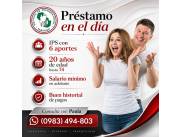 🚀 ¡Tu préstamo rápido y sin vueltas! 🌞