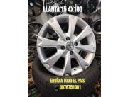 Llanta Toyota 15 4x100 nuevos en caja