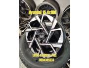 Llanta Hyundai Brasilero 15 4x100 nuevos en caja