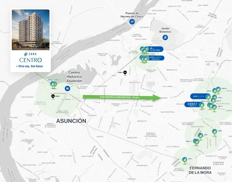 En venta departamentos de 1 dormitorio Jr. en pozo - Centro de Asunción — foto 3