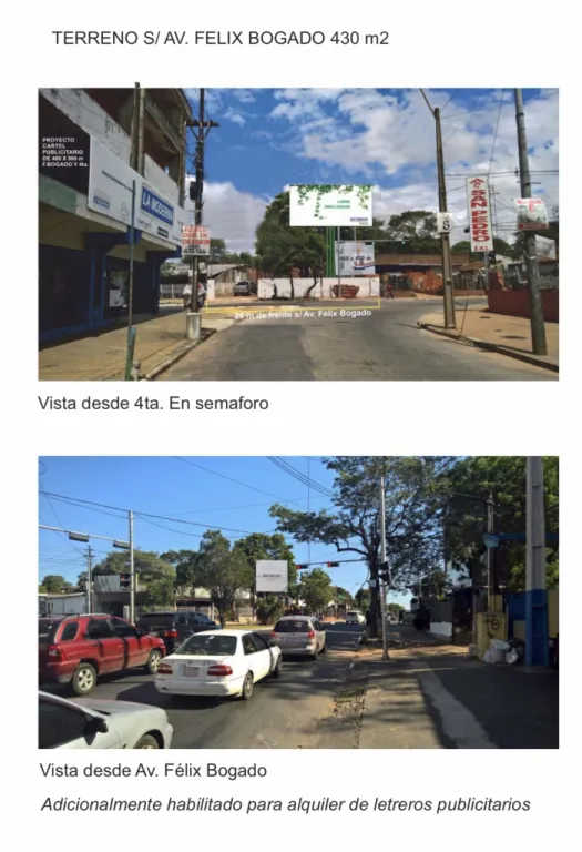 TERRENO EN VENTA – Sobre la Av. Félix Bogado — foto 3