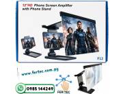 AMPLIADOR DE PANTALLA HD 12 PULGADAS F12