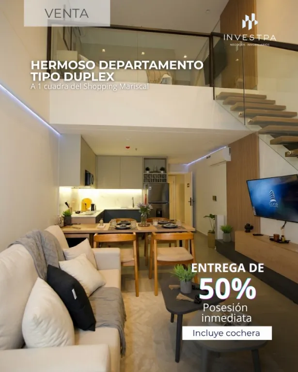 HERMOSO DEPARTAMENTO TIPO DUPLEX EN VILLA MORRA...!!! — foto 2