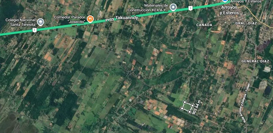 Terreno en venta en Curupayty, Arroyos y Esteros — foto 3