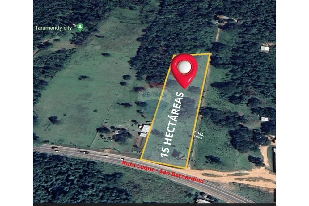 🔥 15 HECTÁREAS EN VENTA SOBRE RUTA LUQUE – SAN BERNARDINO — foto 3