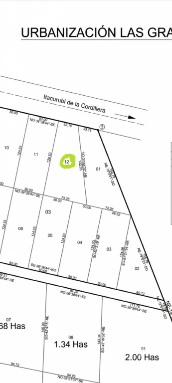 ¡ATENCIÓN INVERSIONISTAS! Estratégico Terreno de 6.686 m² sobre Ruta – Dpto. de Cordillera — foto 3