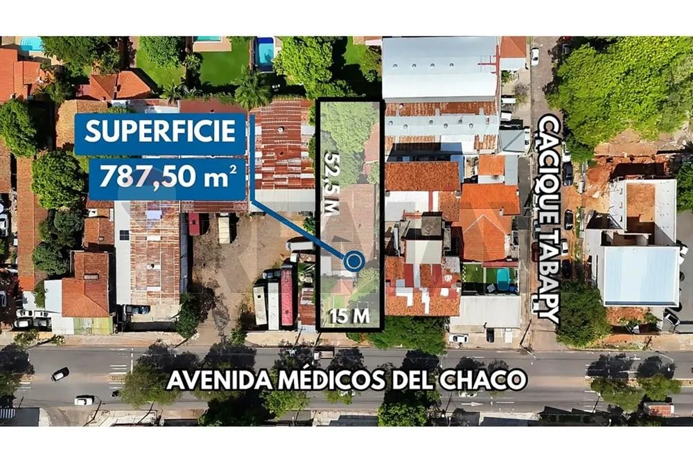 VENDO TERRENO CON CASA SOBRE MEDICOS DEL CHACO — foto 2