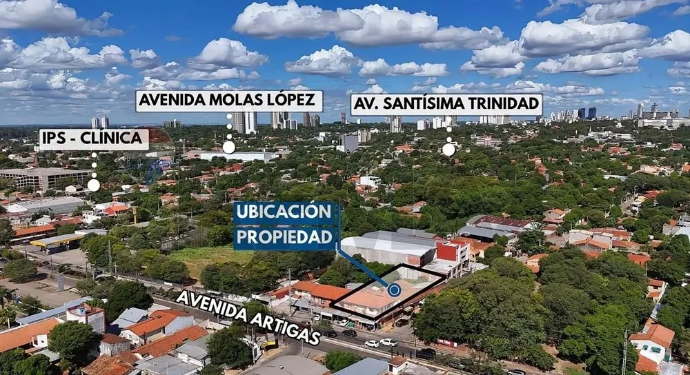 VENDO TERRENO EN ESQUINA SOBRE LA AVENIDA ARTIGAS 📌 Asunción — foto 2
