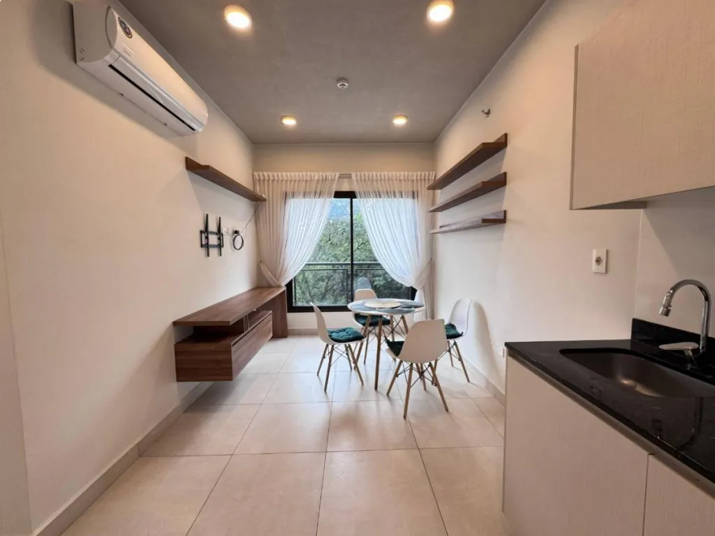 DEPARTAMENTO SEMI AMOBLADO EN ALQUILER A PASOS DE AV. MCAL. LOPEZ Y AV. MADAME LYNCH — photo 3