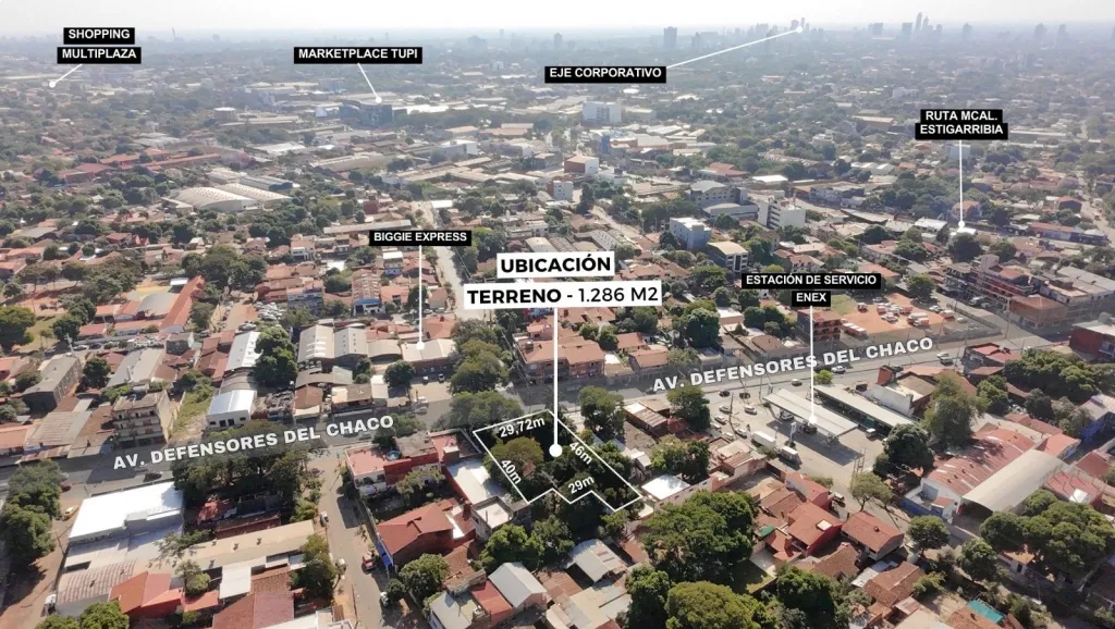 VENDO PROPIEDAD COMERCIAL SOBRE AV. DEFENSORES DEL CHACO — foto 3
