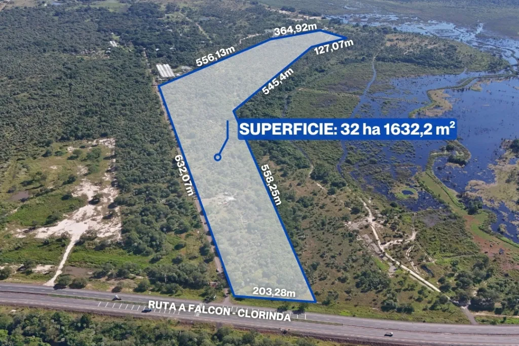 32 HECTAREAS EN VILLA HAYES SOBRE RUTA INTERNACIONAL — foto 3