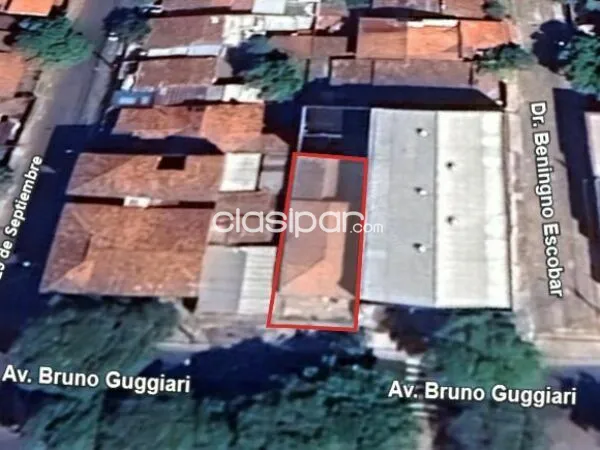 VENDO PROPIEDAD A REFACCIONAR O DEMOLER SOBRE BRUNO GUGGIARI ID: 12721 — foto 2