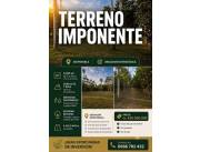 IMPRESIONANTE TERRENO de 3.917 mts2 en YPANE