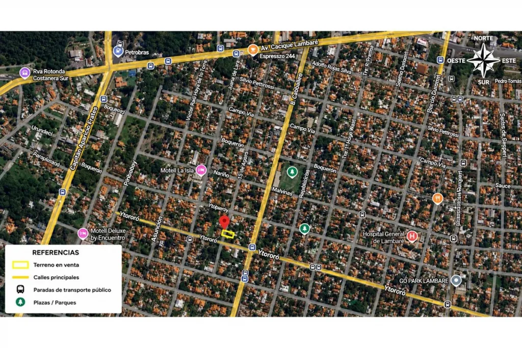VENDO TERRENO EN LAMBARÉ BARRIO KENNEDY!! — foto 3