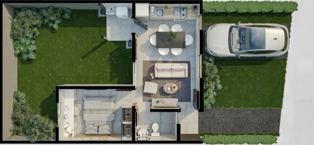 Vendo Casa en Urbanización Miavita Luque - Apto Che Róga Porã — foto 2