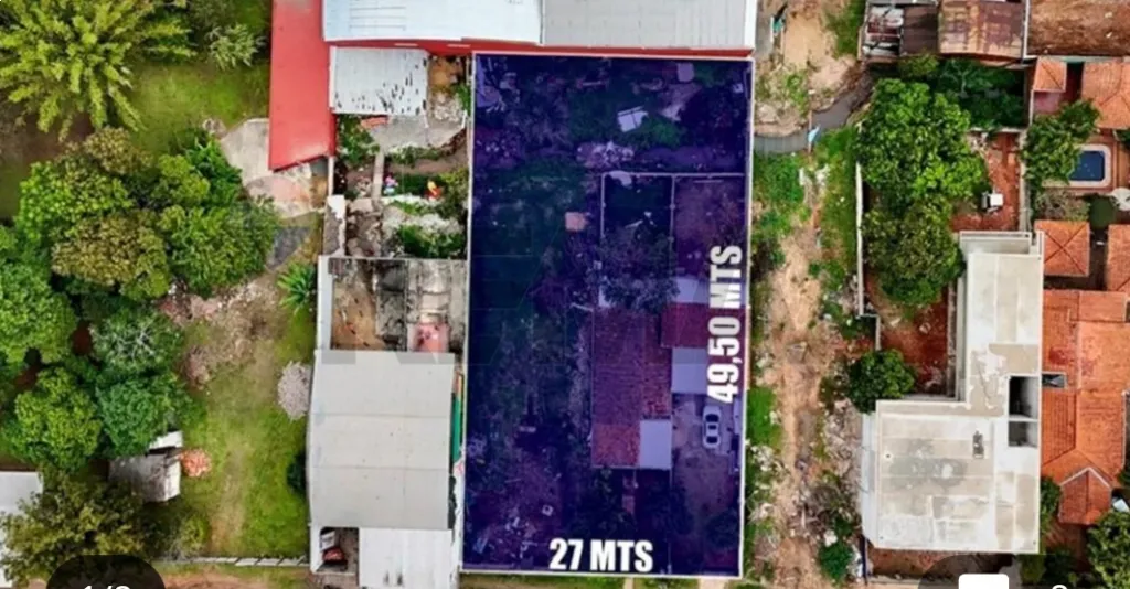 VENDO TERRENO ESQUINA 1.336 M2 ZONA CIT LÍMITE CASUNCIÓN C27 MTRS FRENTE S2 CALLES-LUQU — foto 2