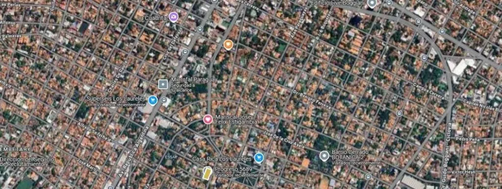 Vendo Terreno 836m2 zona AR1B residencial premium en Los Laureles Asuncion — foto 2