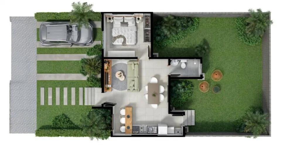 Vendo Casa 45m2 en Barrio Cerrado MIAVITA I Capiata - Acepta creditos — foto 2