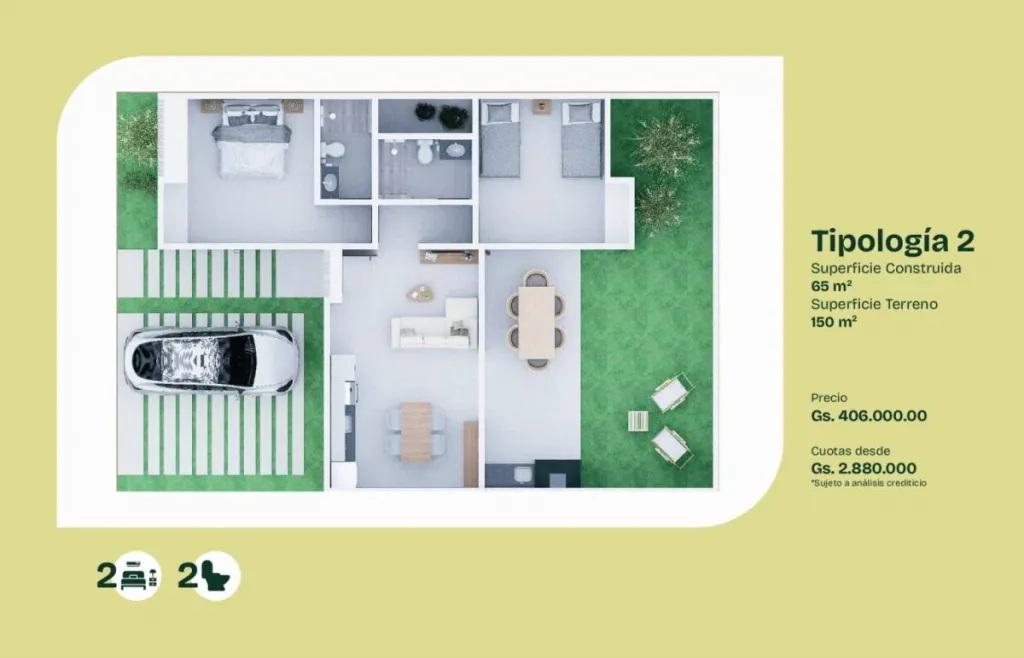 VENDO CASA EN CONDOMINIO EN LUQUE — foto 2
